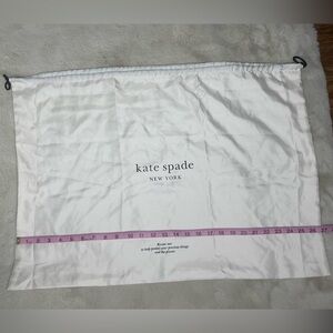 Large Kate Spade Dust Bag